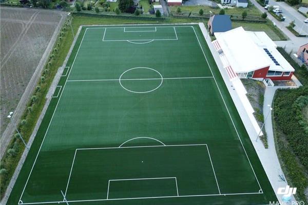 Aménagement 2 terrains de football synthétiques Kieldrecht - Sportinfrabouw NV